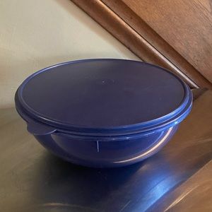 Large Tupperware Thatsa bowl with lid
